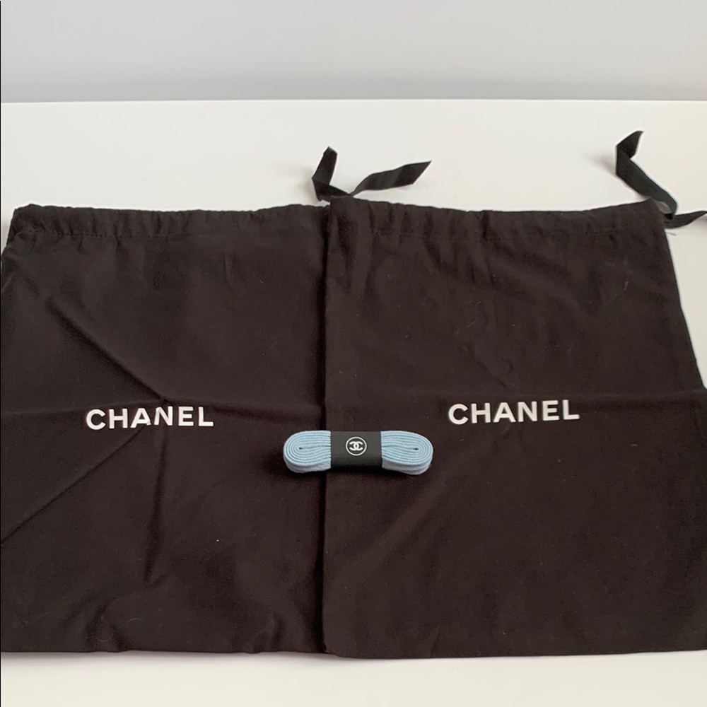 CHANEL Light Blue Sneakers - Picture 9 of 13